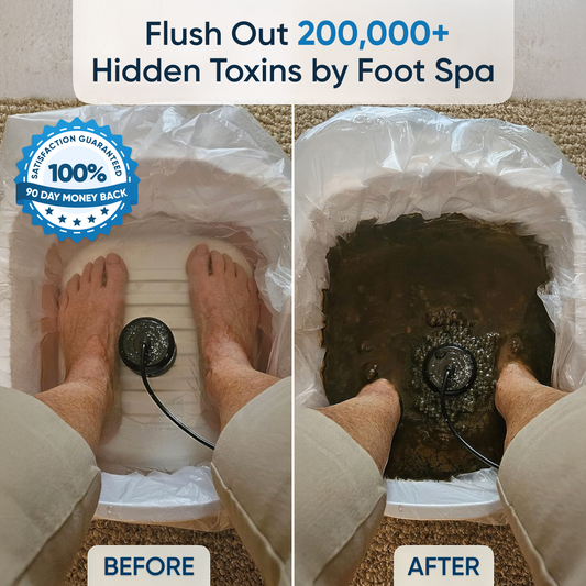 Pure Detox Ionic Foot Spa | Remove Toxins and Heavy Metals for a Healthier Life