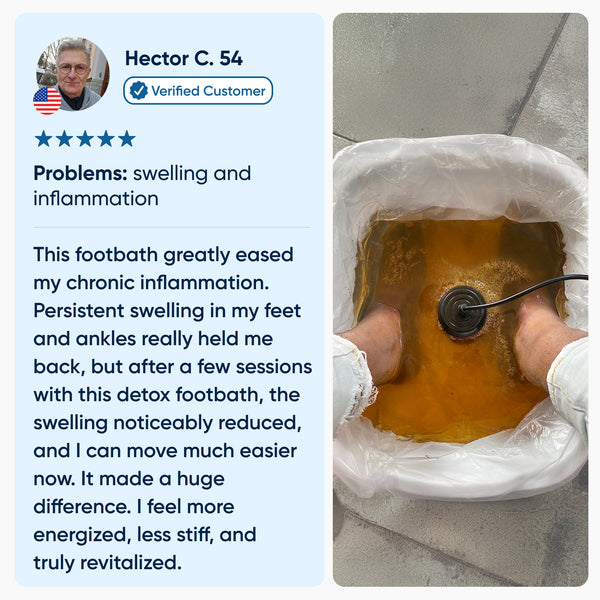 Pure Detox Ionic Foot Spa | Remove Toxins and Heavy Metals for a Healthier Life