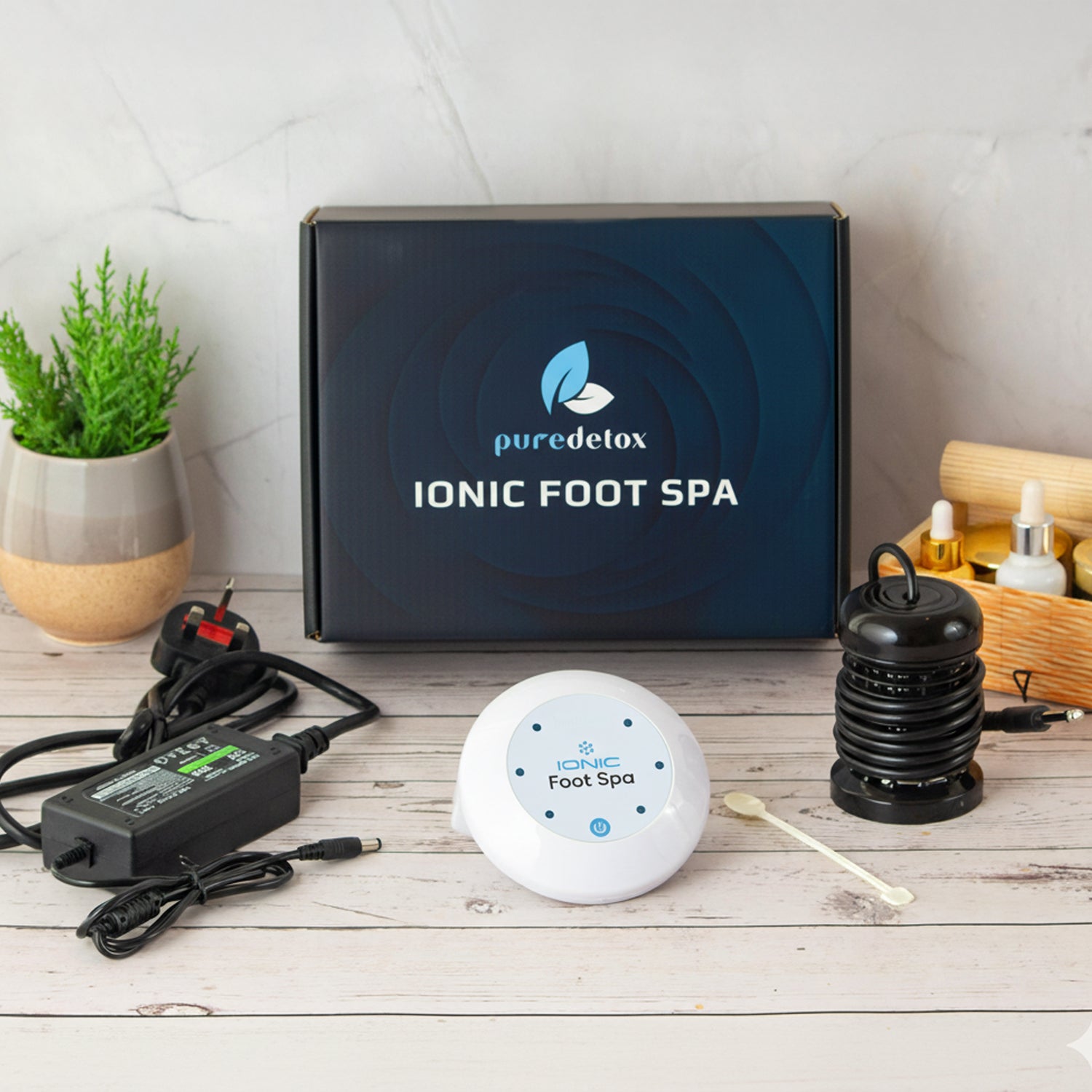 Pure Detox Ionic Foot Spa | Remove Toxins and Heavy Metals for a Healthier Life