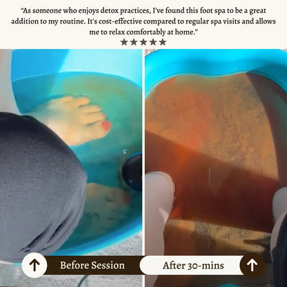 Pure Detox Ionic Foot Spa | Remove Toxins and Heavy Metals for a Healthier Life