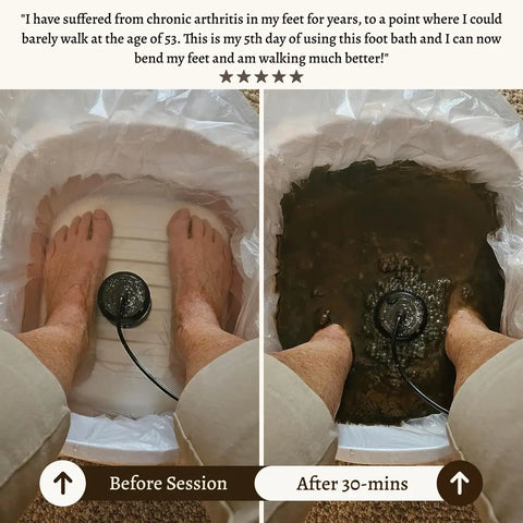 Pure Detox Ionic Foot Spa | Remove Toxins and Heavy Metals for a Healthier Life